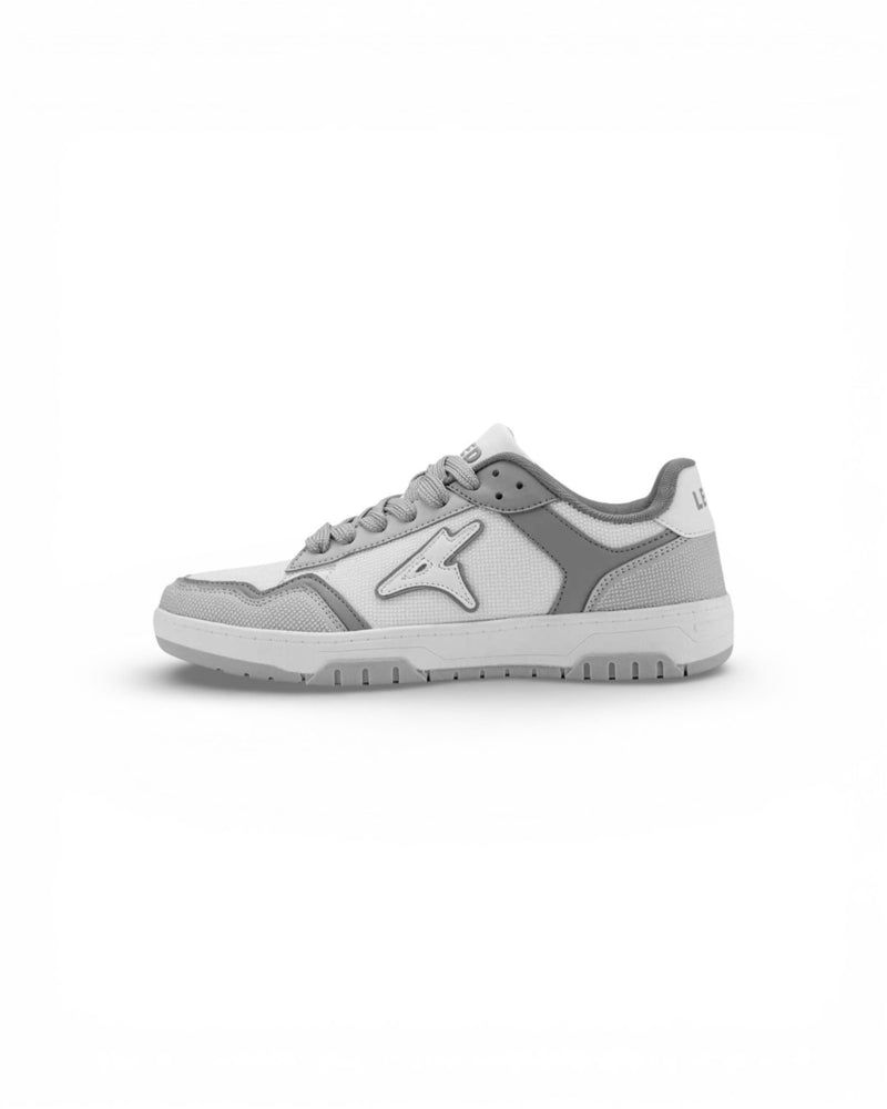 Leized Rhinestone Shoes - Grey