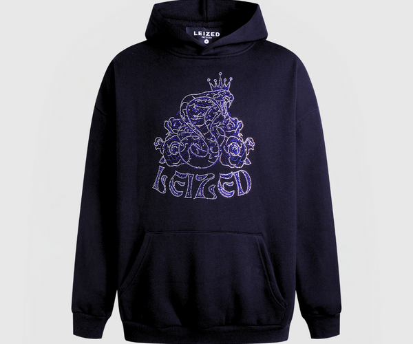 美品 IDEASWAM Snake Logo Hoodie (Blue) L 安いファッション - IDEASWAM snake logo hoodie blue 青 L