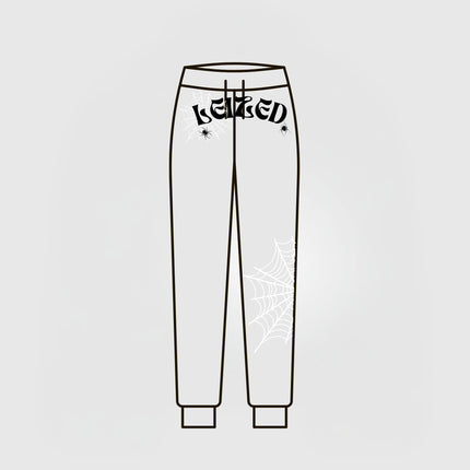 SPIDER PUFF PANTS - GREY