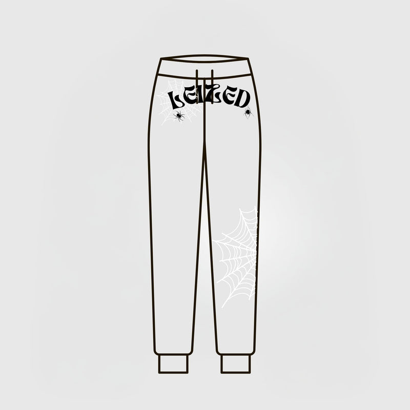 SPIDER PUFF PANTS - GREY