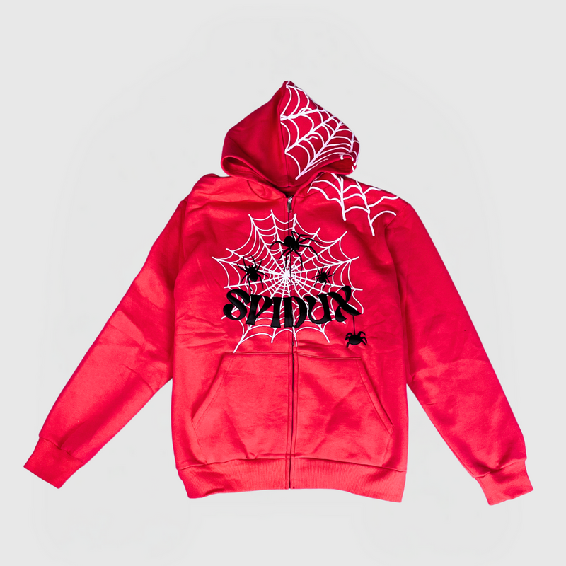 SPIDUX HOODIE - RED