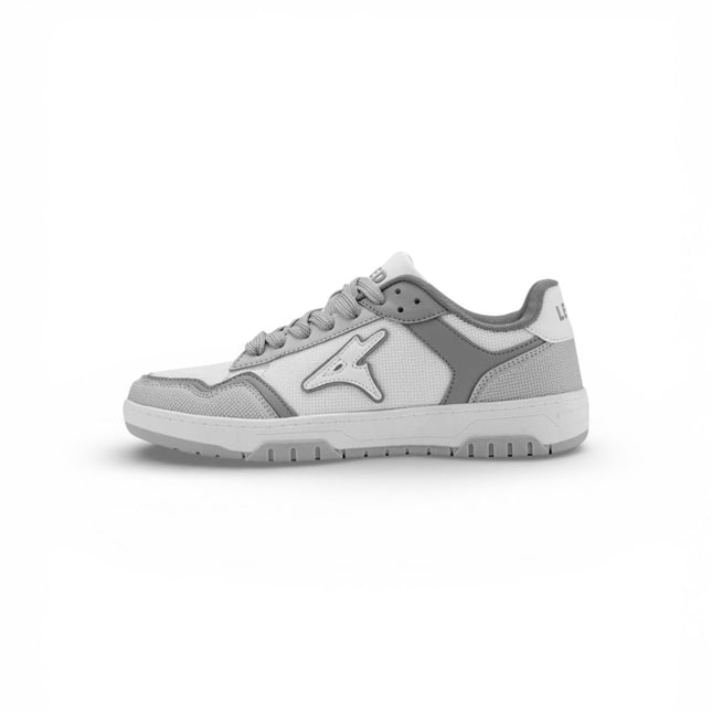 Leized Rhinestone Shoes - Grey