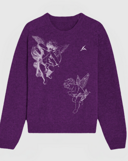 CLASSIC SWEATER - PURPLE