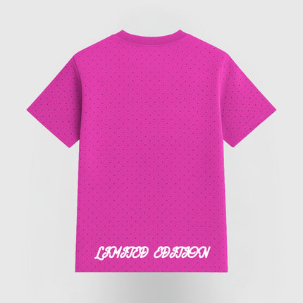 TIMELESS RHINESTONE T-SHIRT - PINK