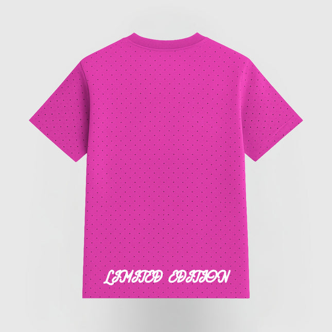 TIMELESS RHINESTONE T-SHIRT - PINK