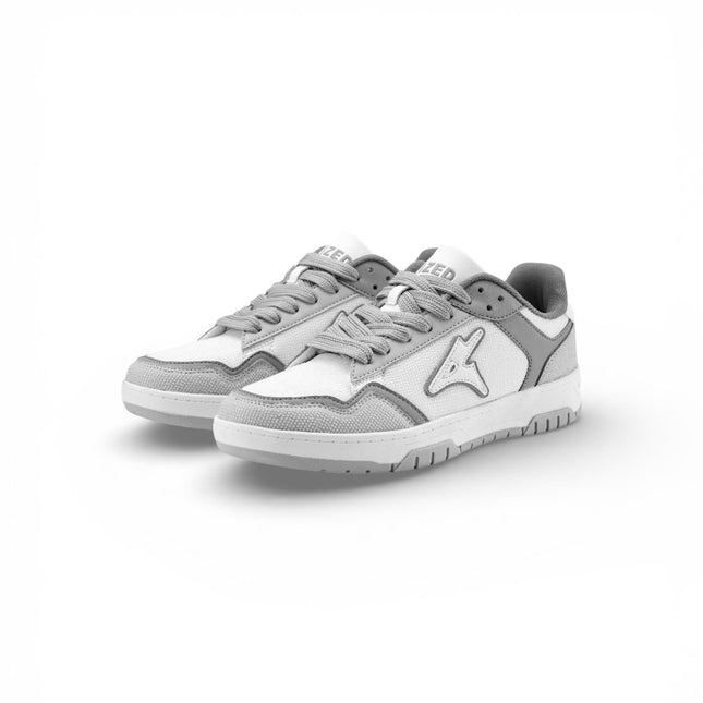 Leized Rhinestone Shoes - Grey