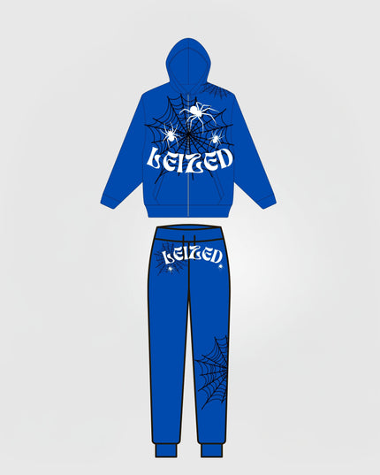 SPIDER PUFF TRACKSUIT - BLUE