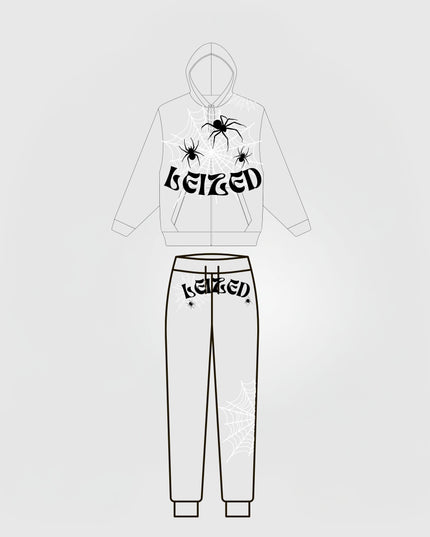 SPIDER PUFF TRACKSUIT - GREY