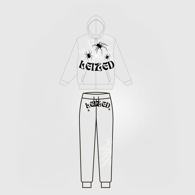 SPIDER PUFF TRACKSUIT - GREY
