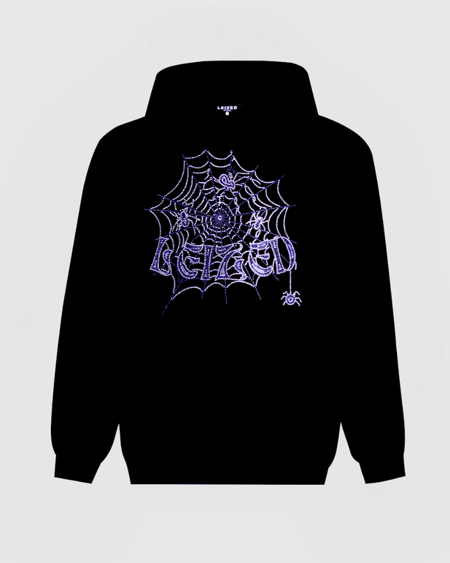 SPIDER HOODIE - BLUE