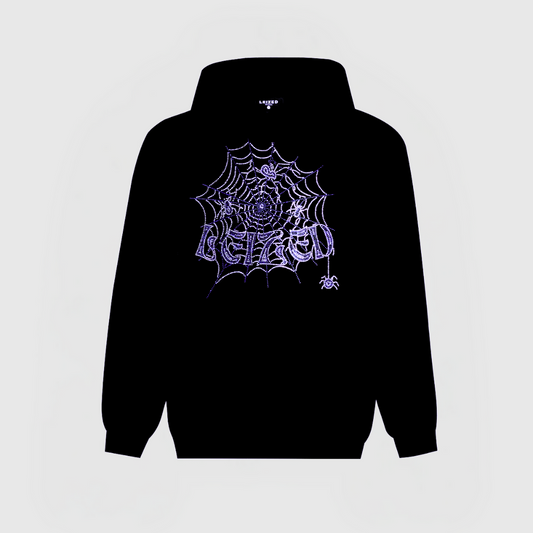 SPIDER HOODIE - BLUE