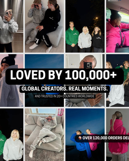 TIMELESS RHINESTONE HOODIE - BLUE