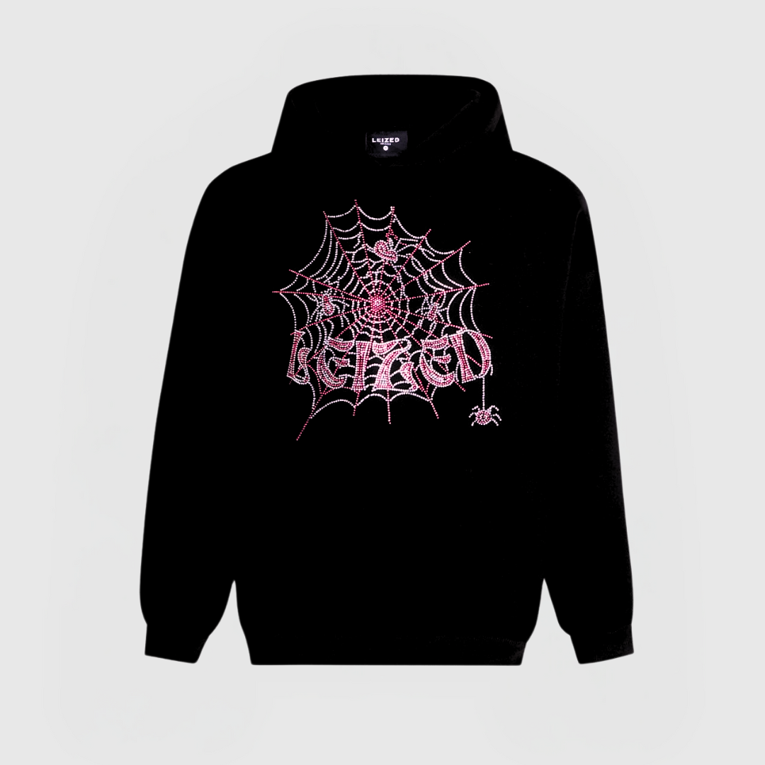 SPIDER HOODIE - PINK