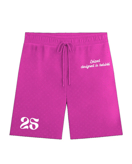 TIMELESS RHINESTONE SHORTS - PINK