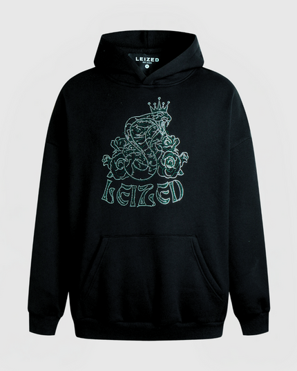 SNAKE HOODIE - GREEN