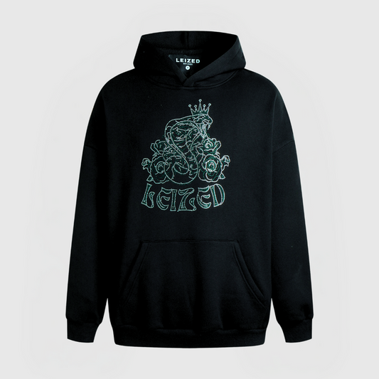 SNAKE HOODIE - GREEN