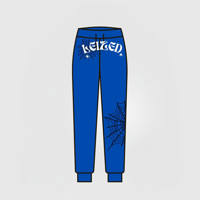 SPIDER PUFF PANTS - BLUE