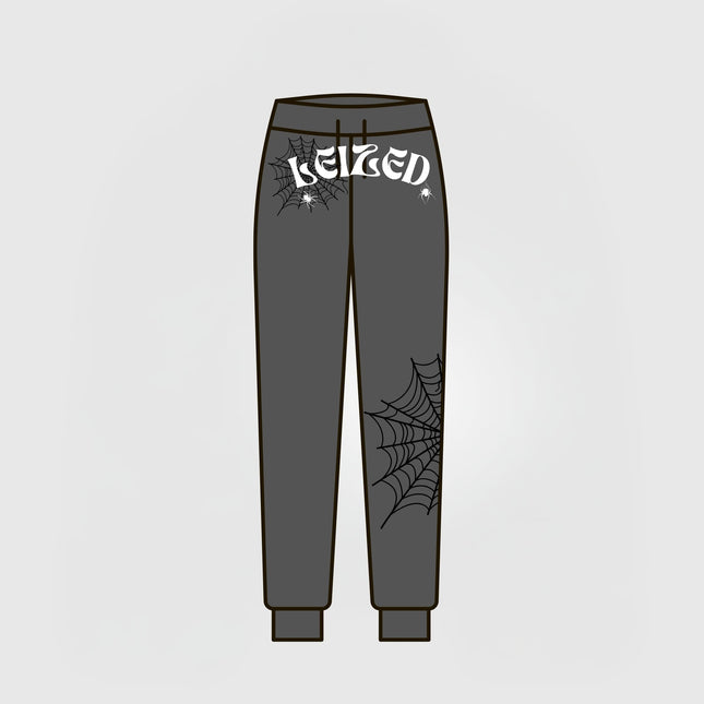 SPIDER PUFF PANTS - DARK GREY
