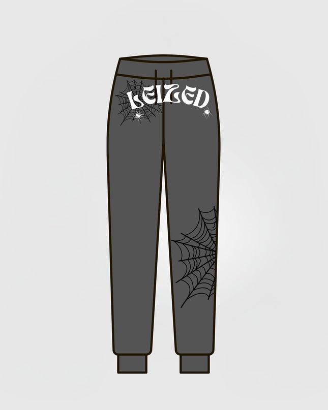 SPIDER PUFF PANTS - DARK GREY