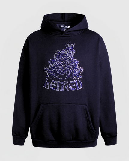 SNAKE HOODIE - BLUE