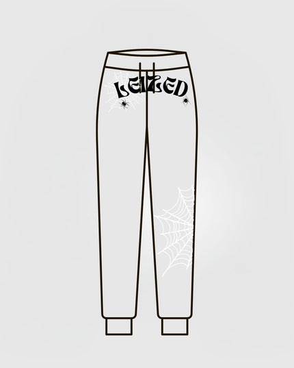 SPIDER PUFF PANTS - GREY