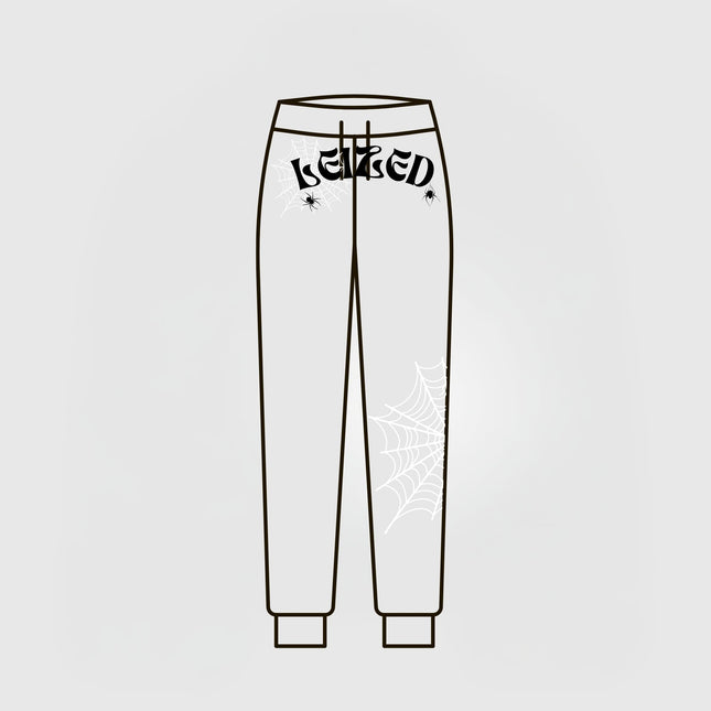 SPIDER PUFF PANTS - GREY