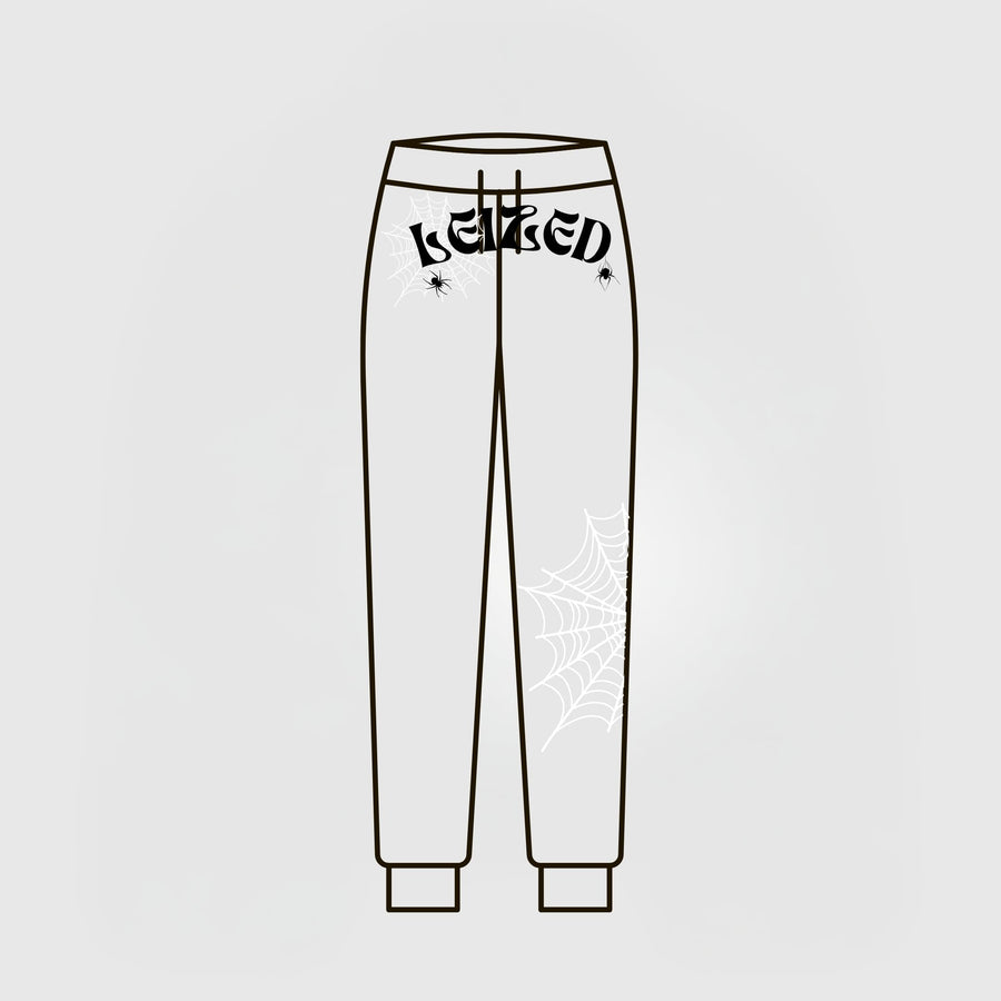 SPIDER PUFF PANTS - GREY