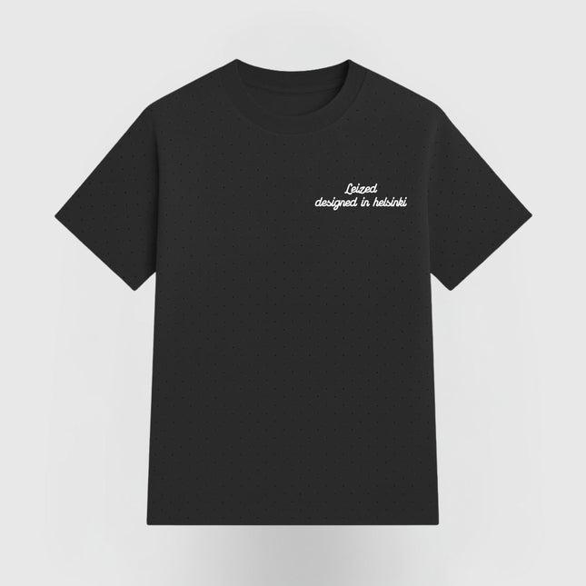 TIMELESS RHINESTONE T-SHIRT - BLACK