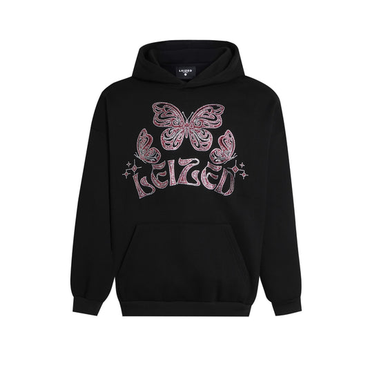 BUTTERFLY HOODIE - PINK