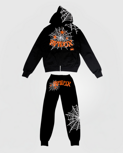 SPIDUX TRACKSUIT - BLACK