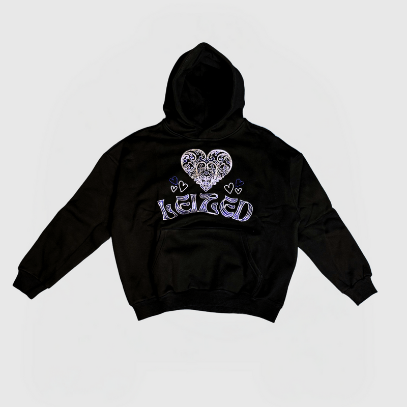 SYDÄNHOODIE - SININEN