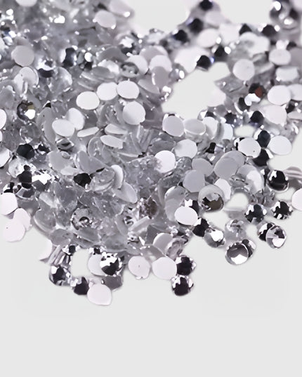 TIMELESS RHINESTONE HOODIE - GREY