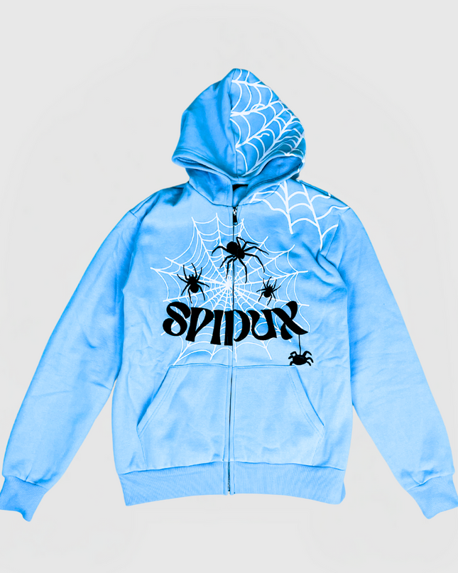 SPIDUX HOODIE - BLUE