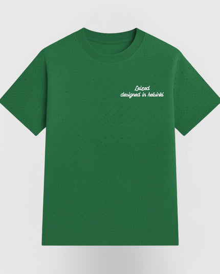 TIMELESS RHINESTONE T-SHIRT - GREEN