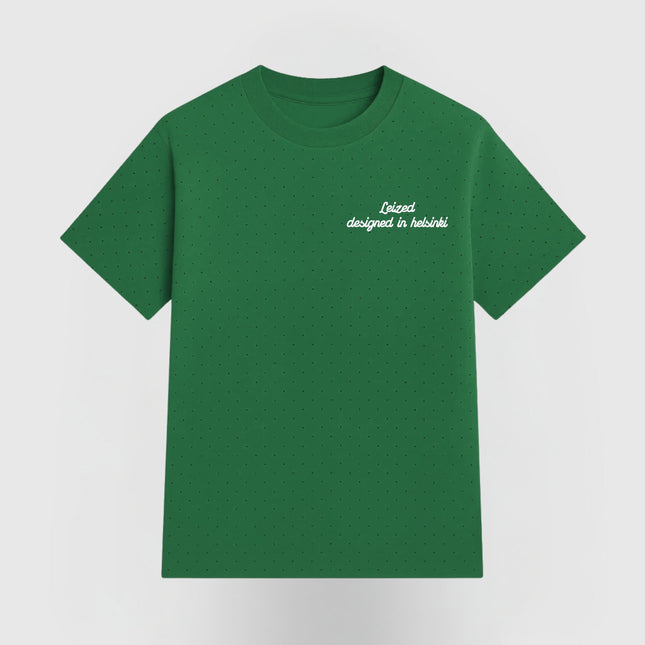 TIMELESS RHINESTONE T-SHIRT - GREEN