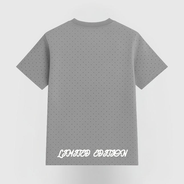 TIMELESS RHINESTONE T-SHIRT - GREY