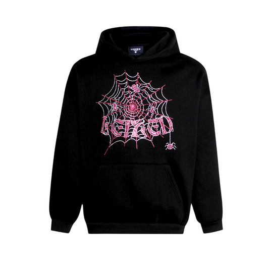 SPIDER HOODIE - PINK