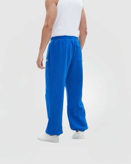 TIMELESS RHINESTONE PANTS - BLUE