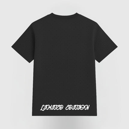 TIMELESS RHINESTONE T-SHIRT - BLACK