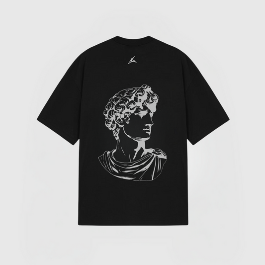 GREEK T-SHIRT - BLACK