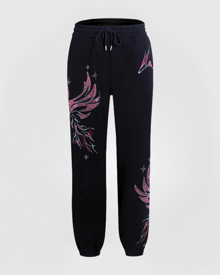 PHOENIX RHINESTONE PANTS - PINK