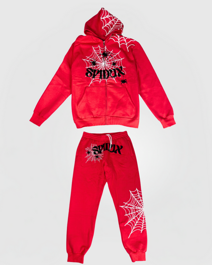SPIDUX TRACKSUIT - RED
