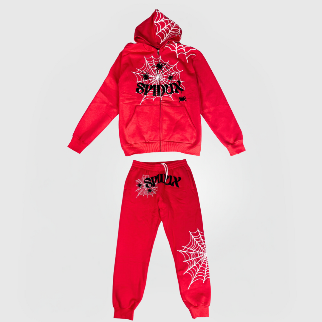 SPIDUX TRACKSUIT - PUNAINEN