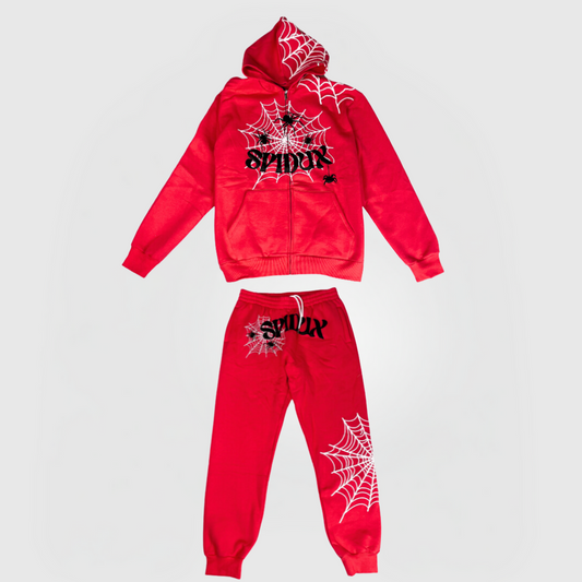 SPIDUX TRACKSUIT - PUNAINEN