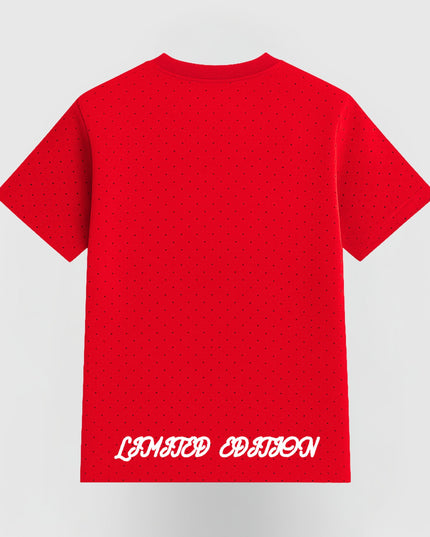 TIMELESS RHINESTONE T-SHIRT - RED